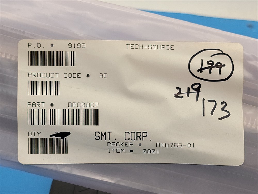 New (18pcs) DAC08CP ANALOG DEVICES IC Converter