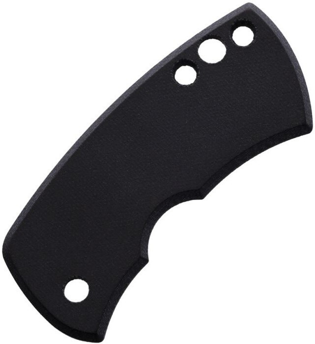 Way of Knife & EDC Gear House Black Micarta Scales For The Spyderco McBee Knife