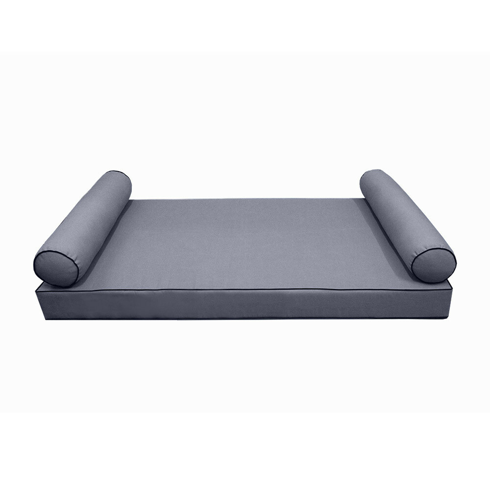 STYLE5 Mattress & Pillow Daybed Porch Swing Contrast Trim Crib AD001 COVERS ONLY