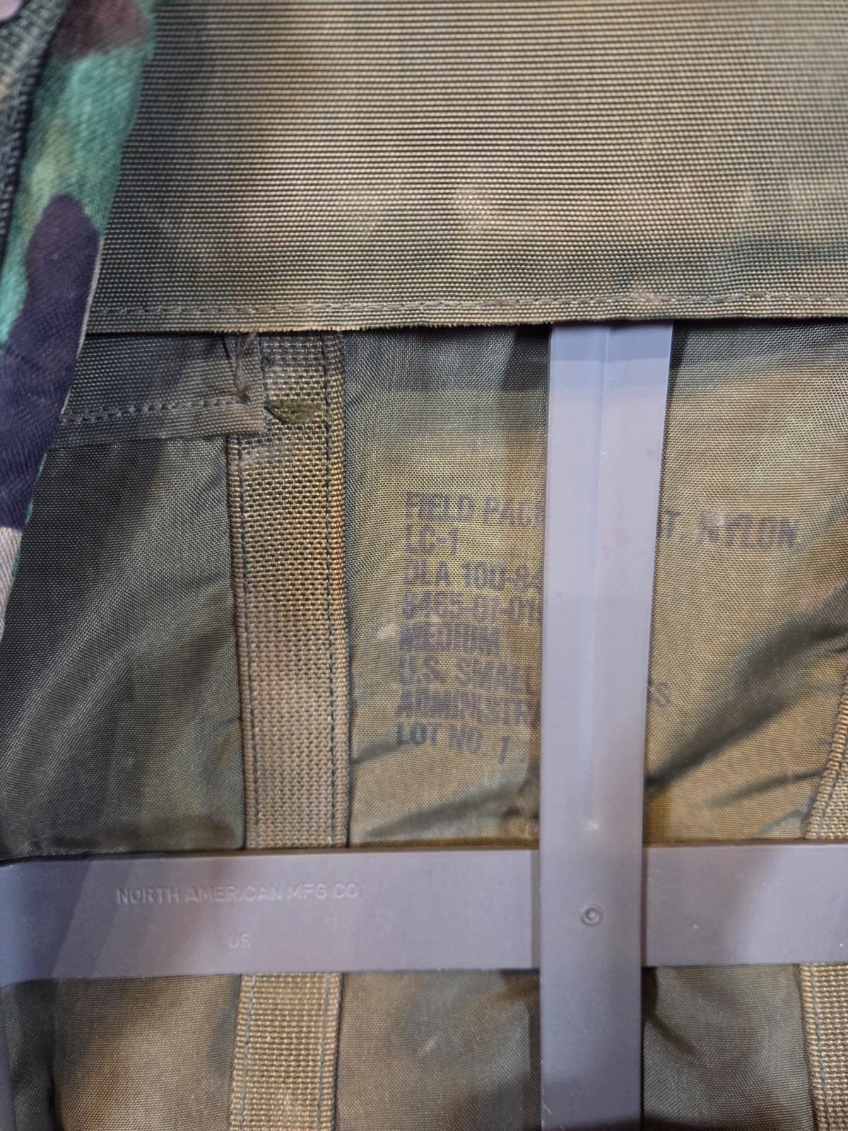 US Army Military LC-1 ALICE Combat Field Pack Medium Backpack w/Frame