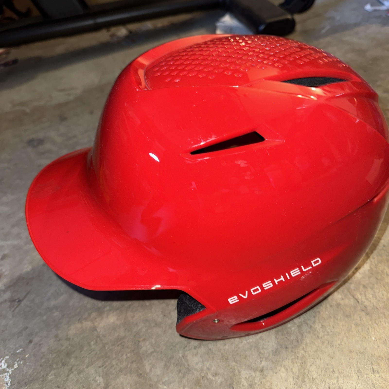Evoshield XVT Scion Scarlet Red Semi Gloss Finish Baseball Batting Helmet L/XL