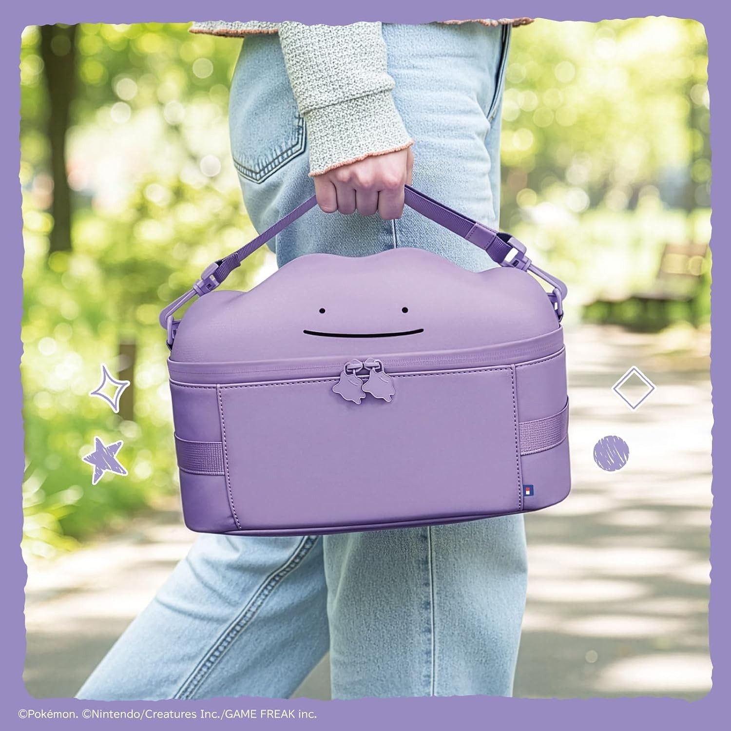 HORI Ditto Plush Pouch & Storage Bag 2-Piece Set Nintendo Switch 2 Pokémon Case