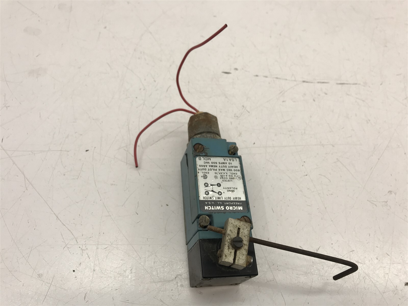 Honeywell Micro Switch Heavy Duty Limit Switch LSA1A