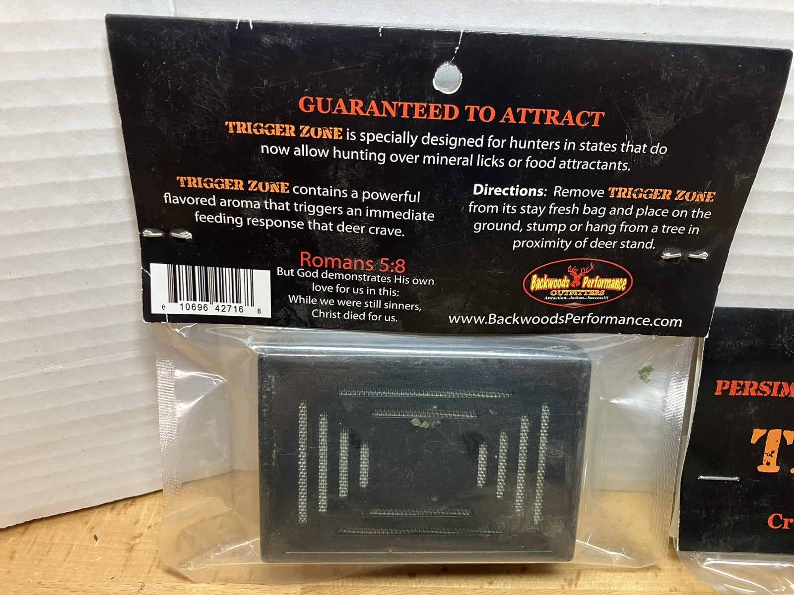 Deer Attractant Deer Desire Trigger Zone Persimmon NOS Both!