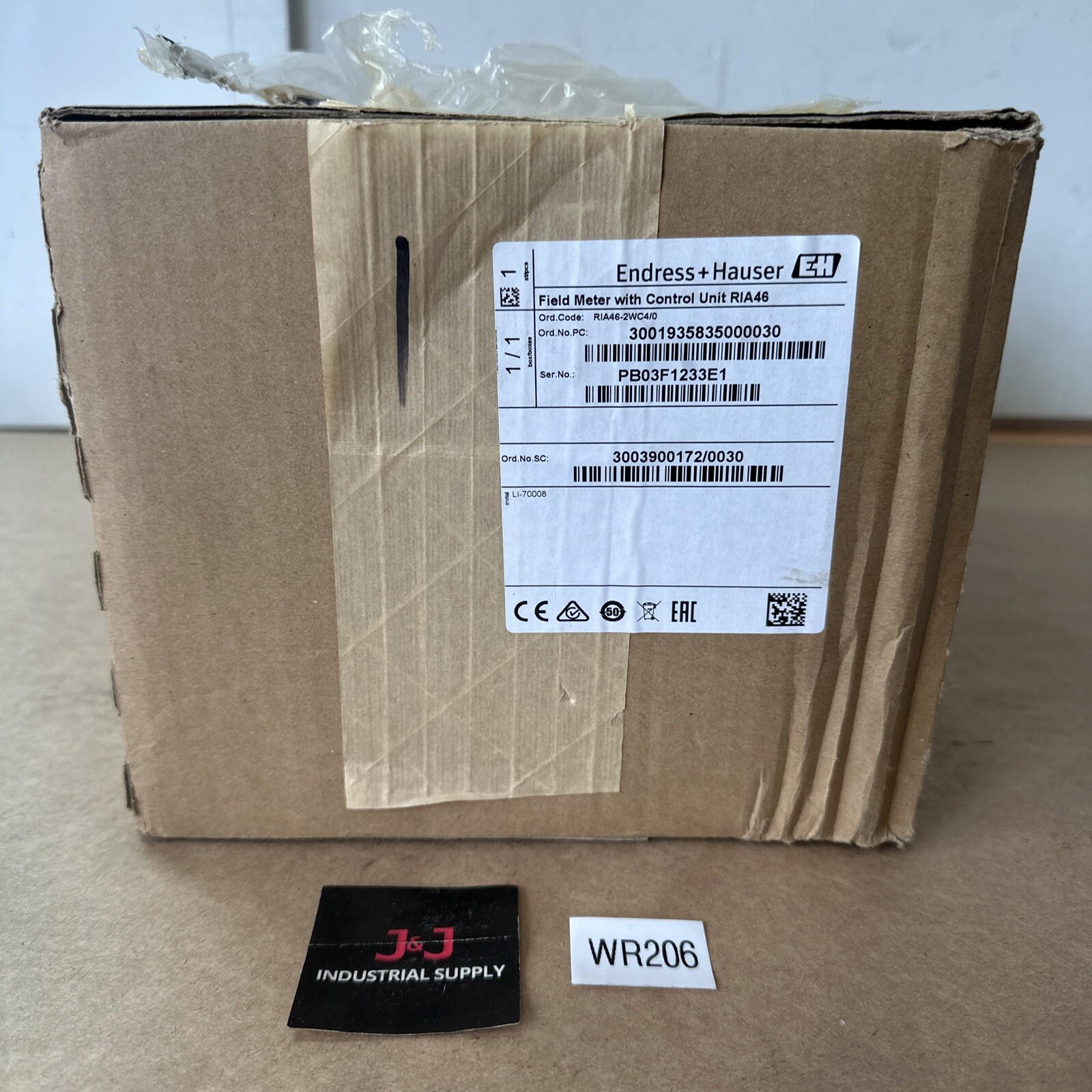 NEW IN BOX- Endress+Hauser RIA46 Field Meter and Controller RIA46-F1A2B 🇺🇸SHIP