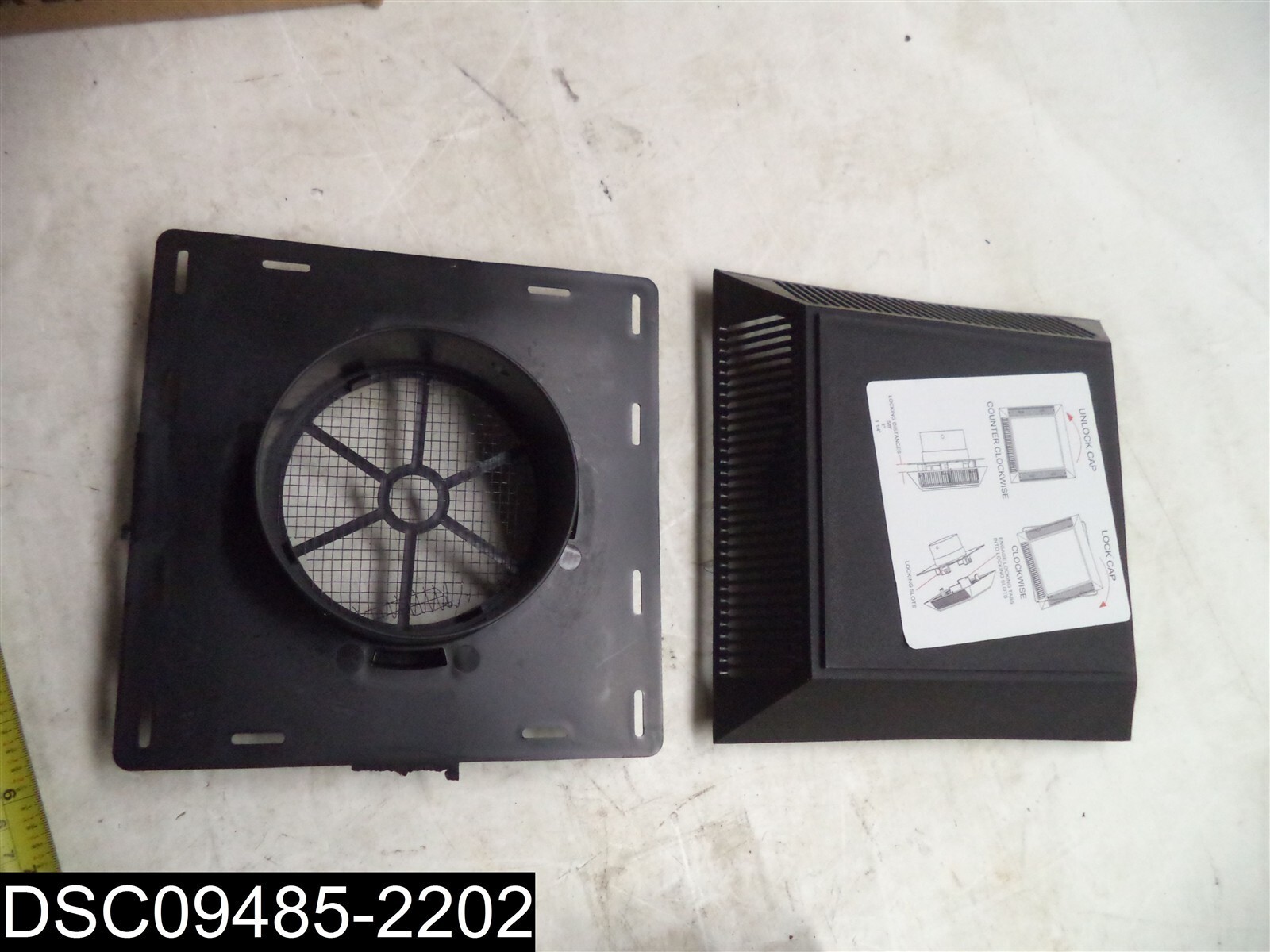 M00030807002 Mid American Color #002 Intake Exhaust Vent 080192037732