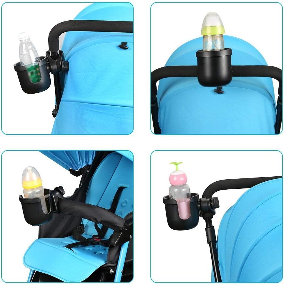 Multi-Functional Walker & Wheelchair Cup Holder with Phone Hook - Durable Design