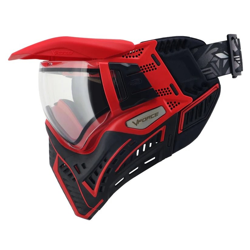 VForce Profiler 2.0 Paintball Mask / Goggles - Black / Red