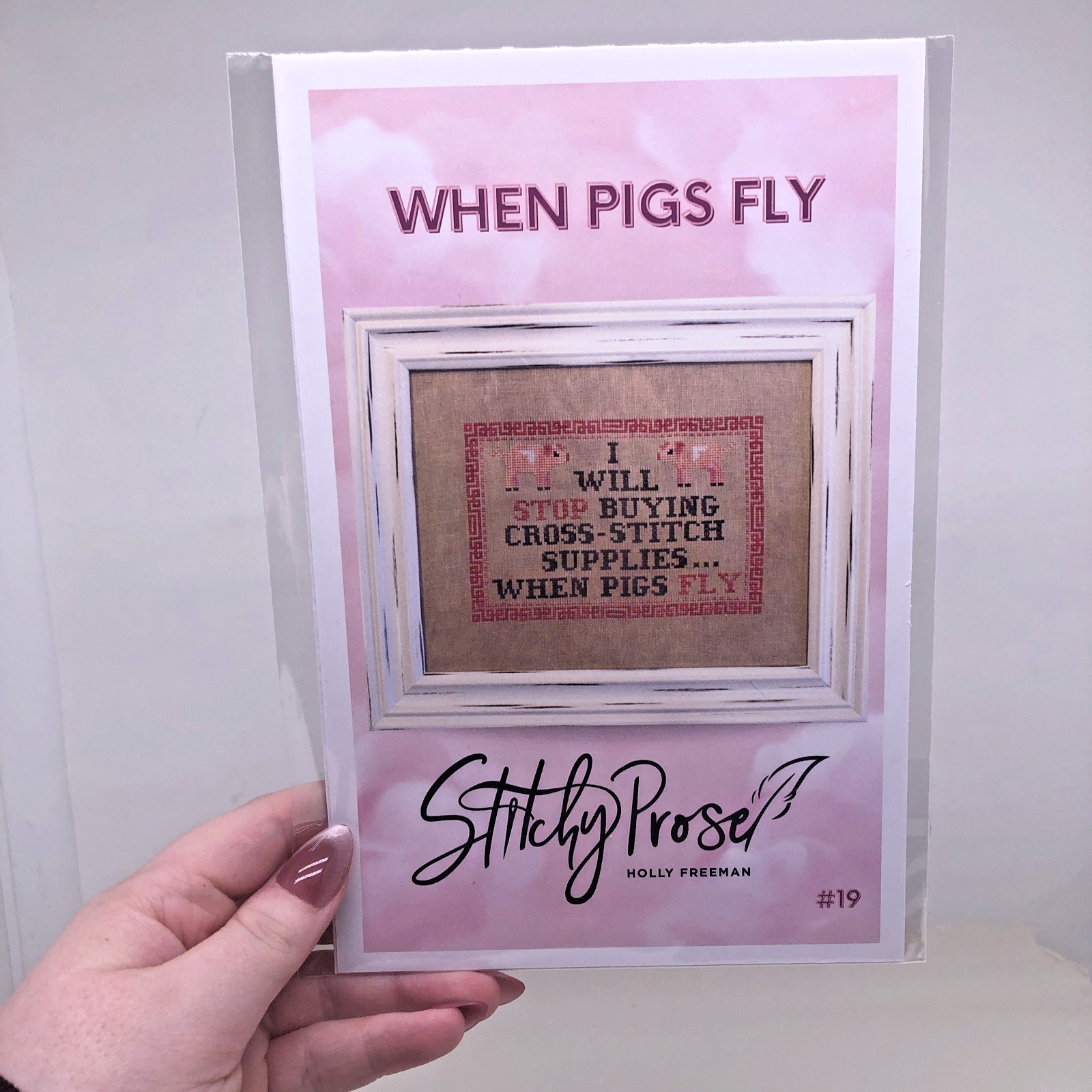 When Pigs Fly Crosstitch Pattern Chart Stitchy Pros Pattern