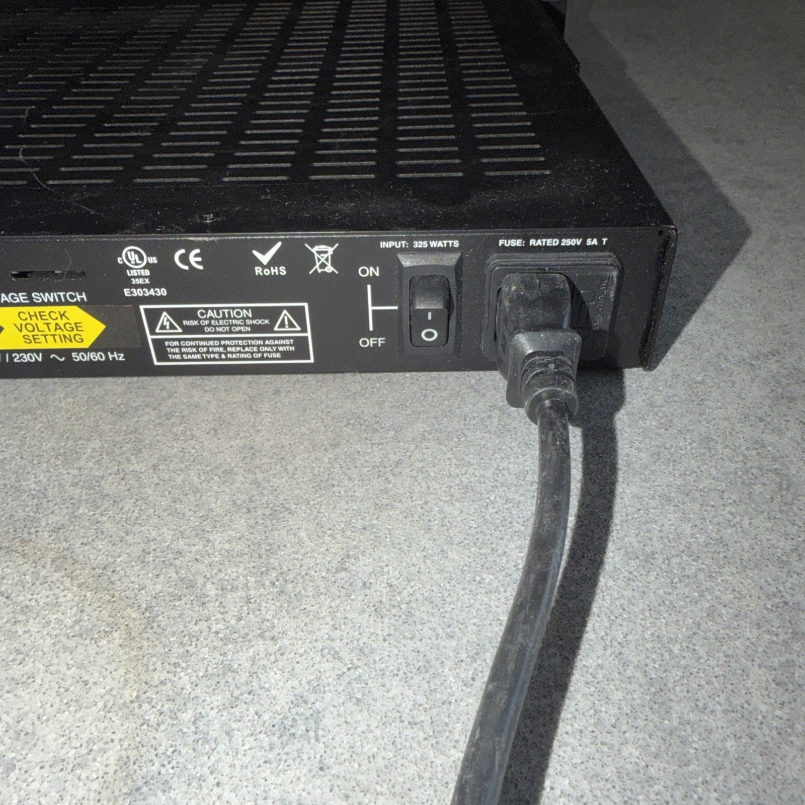 New Tyco NVT NV-16PS10-PVD Power Supply Passive Receiver 16 Channel Lights Up