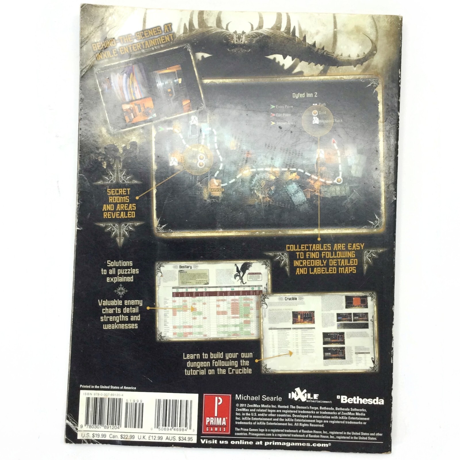 Hunted The Demon's Forge Prima Official Game Guide