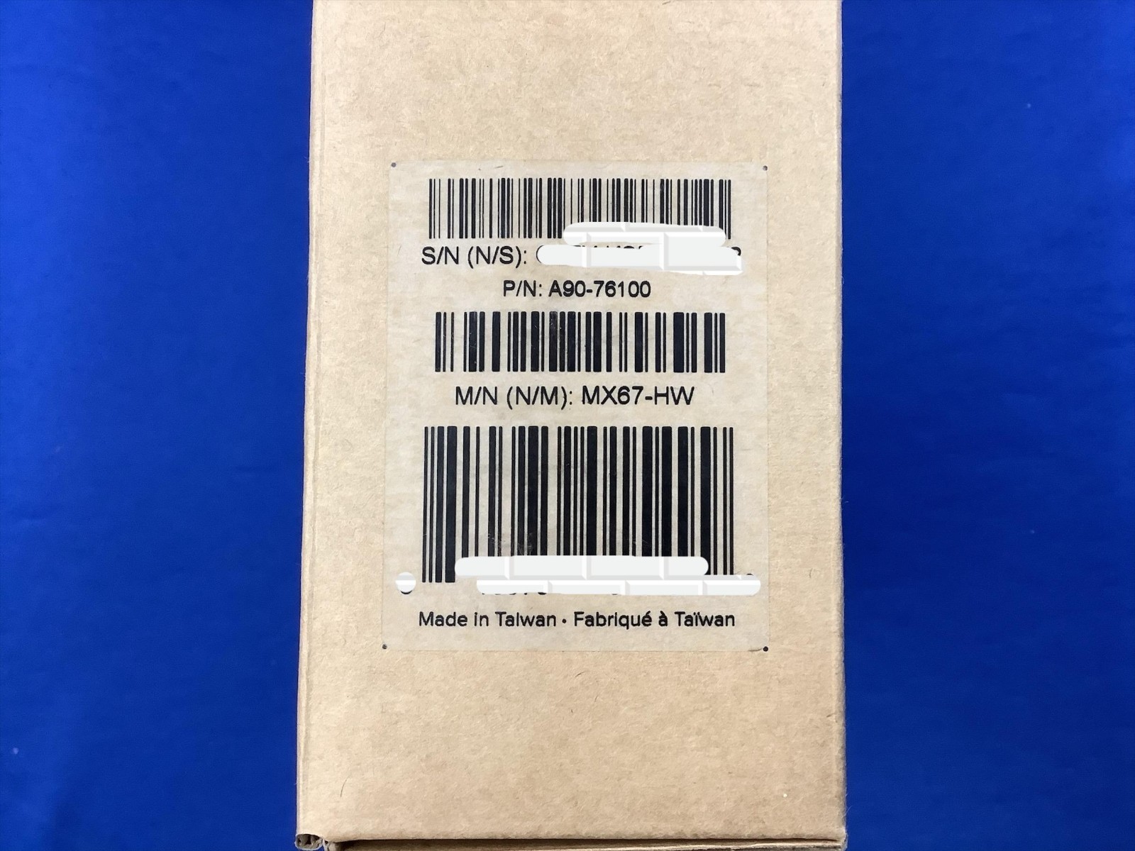 MX67-HW Cisco Meraki Cloud Managed Security Appliance UNCLAIMED