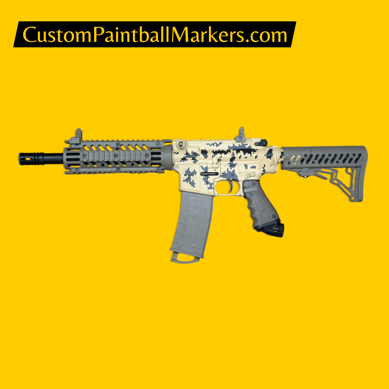 Tippmann TMC Magfed M4A1 "Task Force Delta" Custom Paintball Marker