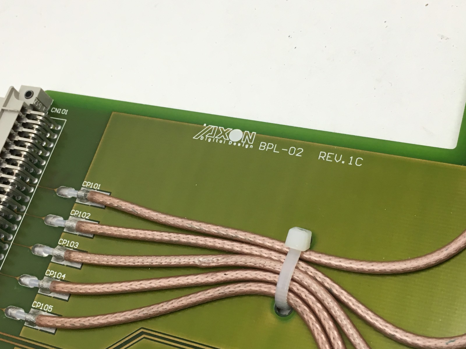 Axon BPL02 Card I/O panel for DAS24