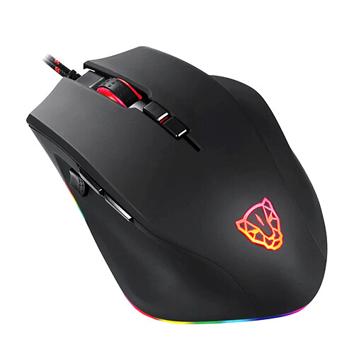 5000 DPI Ergonomic Wired Gaming Mouse Optical Sensor 8 Buttons RGB Backlit
