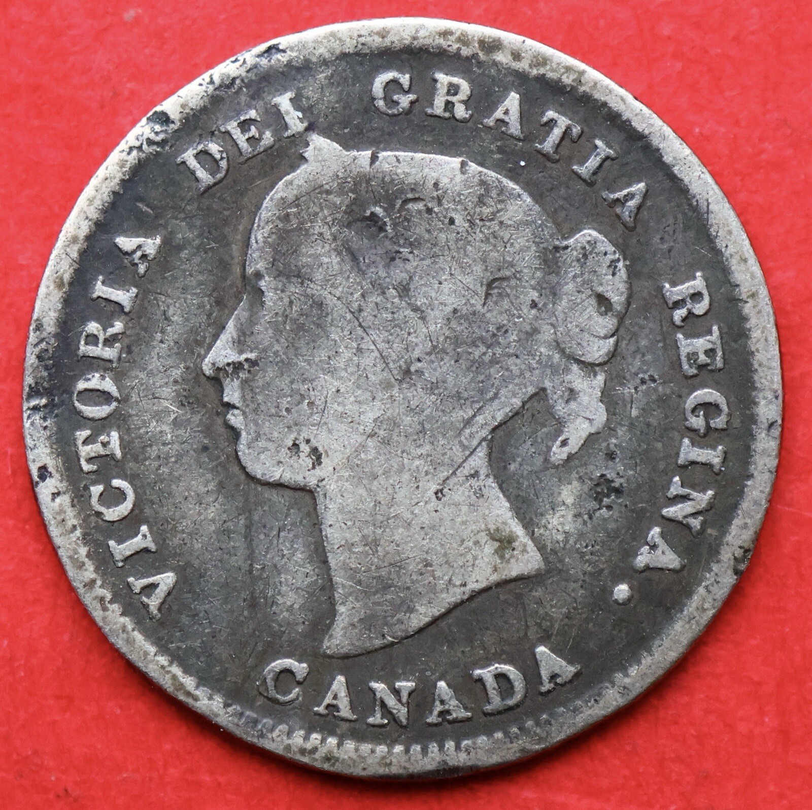 1889 Canada 5 Cents - VF - Lot#12082