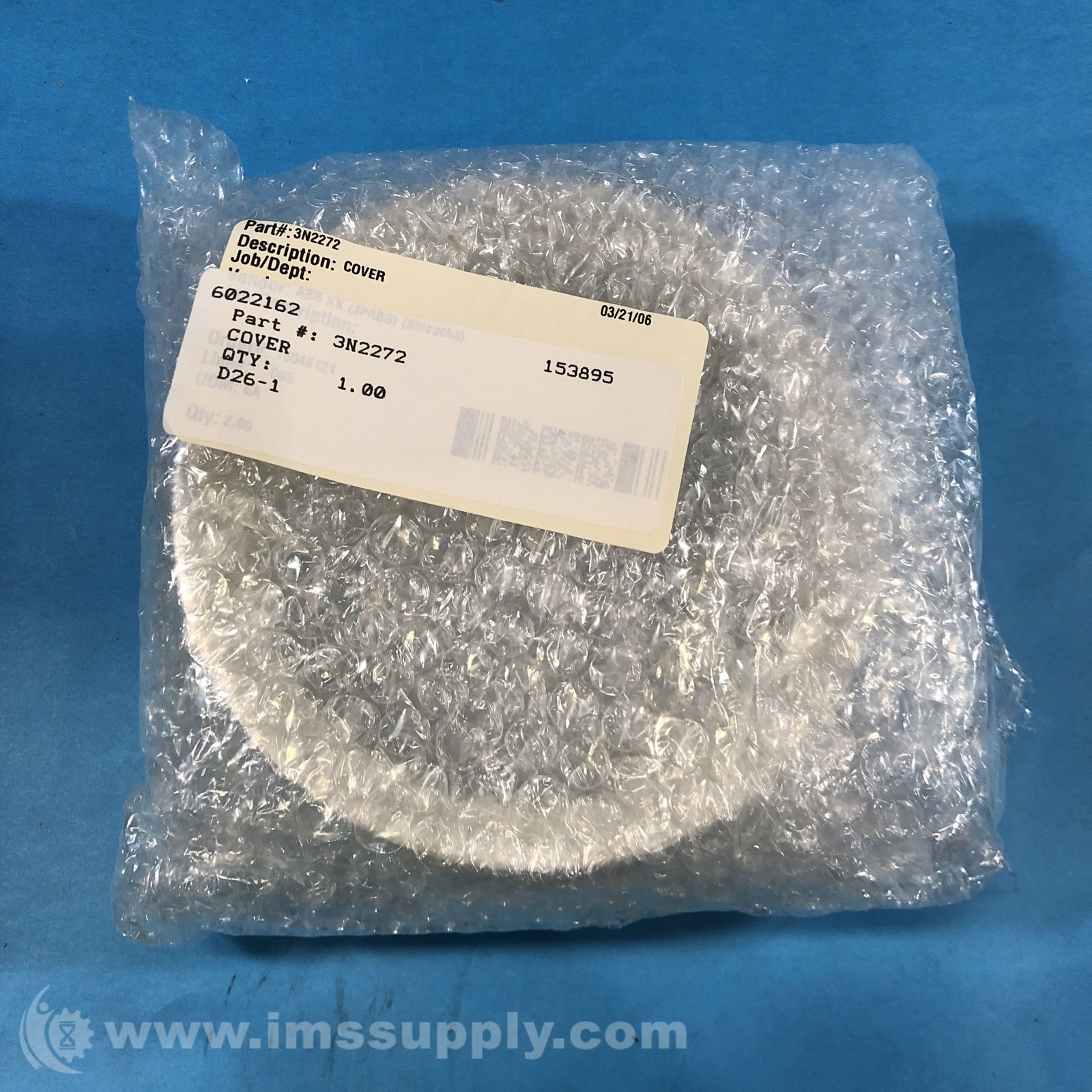 ABB Flexible 3N2272 Cover, Clear Coat, White FNFP