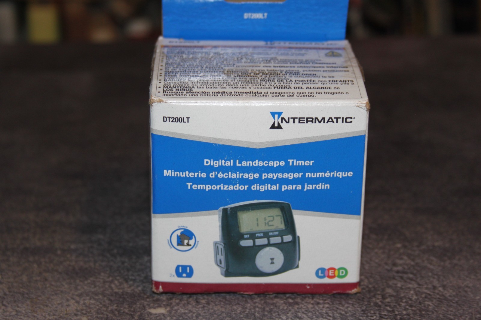 Intermatic Model DT200LT Digital Landscape Timer Replacement NEW in Box