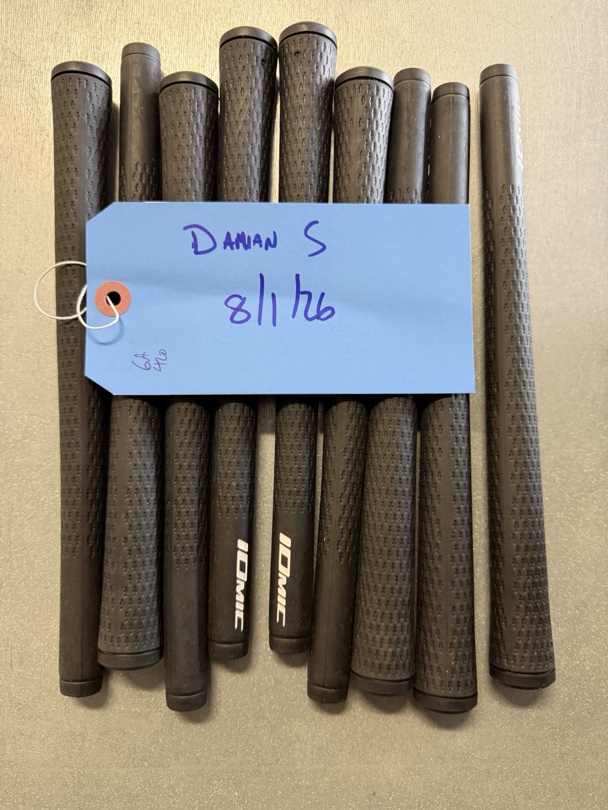 iomic sticky 2.3 grips Qty 9