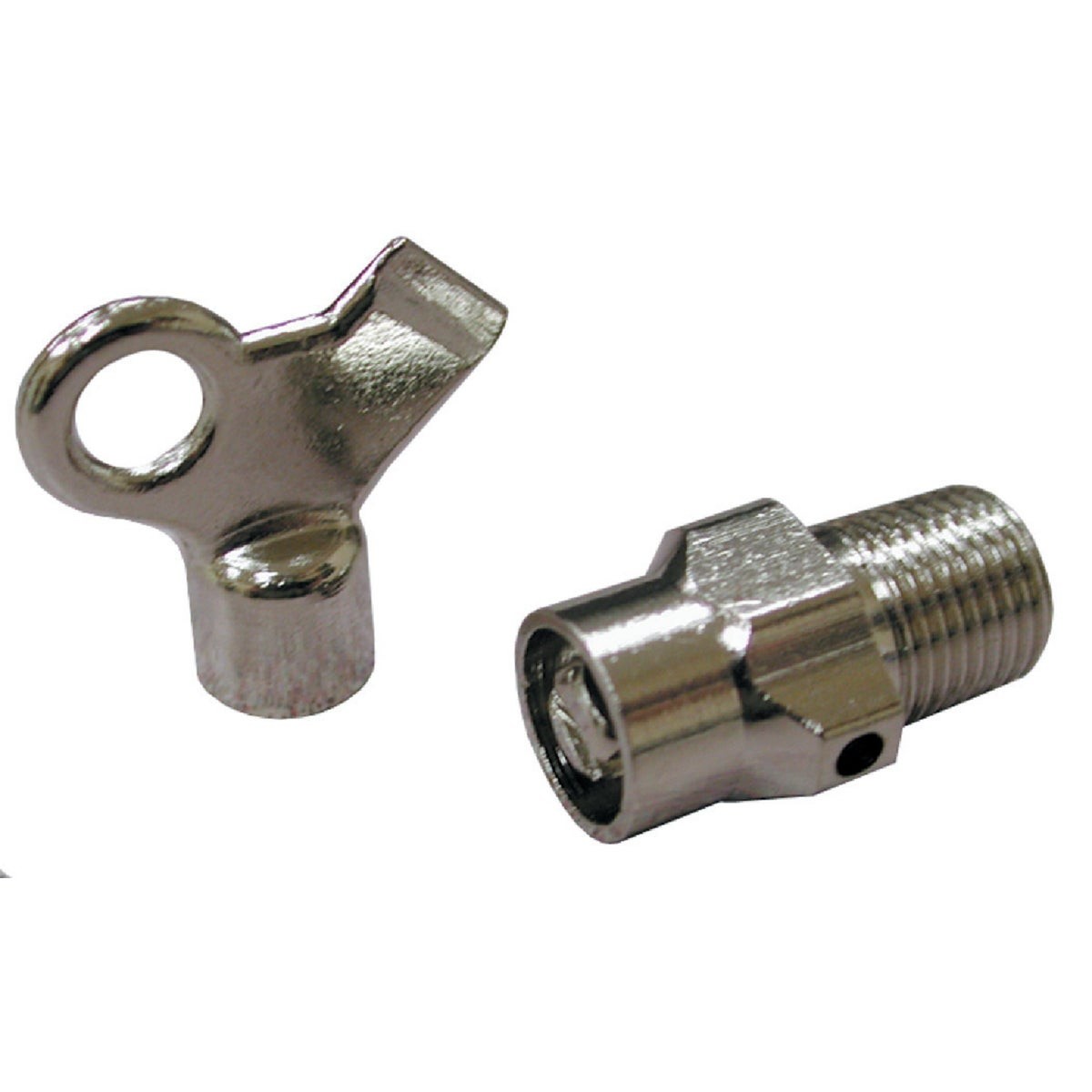 Homewerks 1/8 In. MIP Radiator Air Vent & Key 509 4410 Homewerks 509 4410