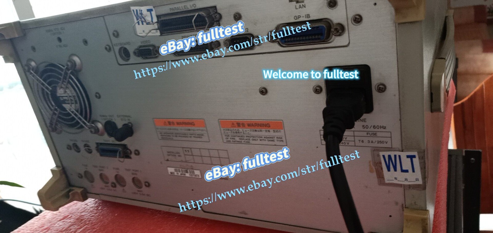 1PCS ADVANTEST R3767CG Network Analyzer -fulltest