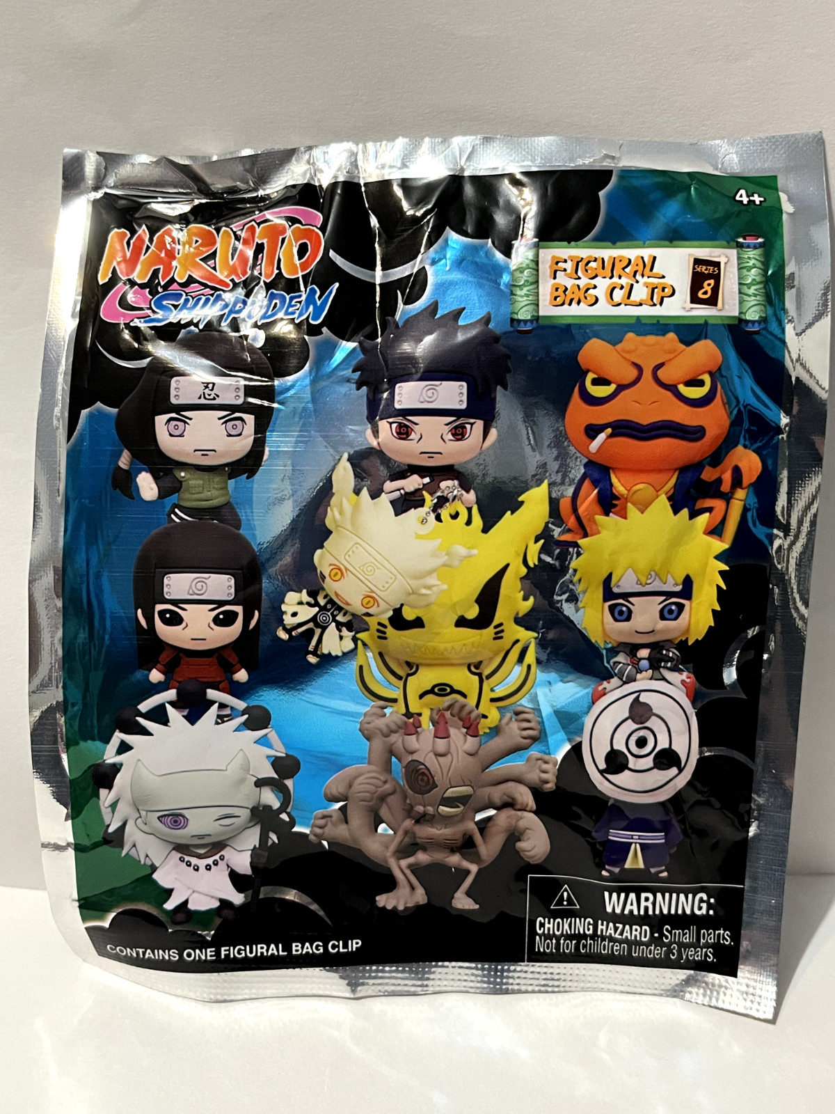 Naruto Shippuden Series 8 Blind Bag 3D Foam Figural (Choose Character)