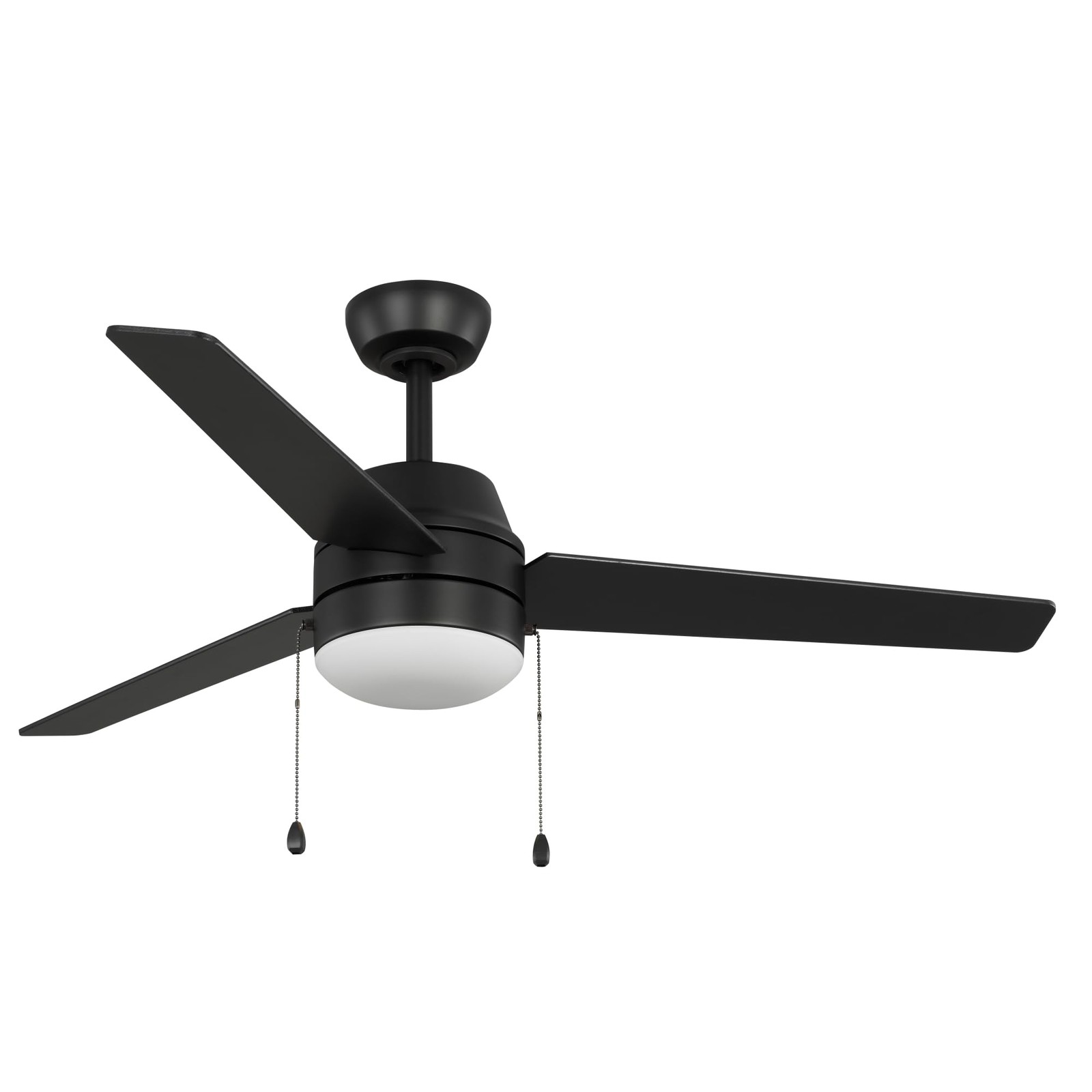 Kathy Ireland Home KICF58313 52" Hilda Ceiling Fan with Medium, Matte Black