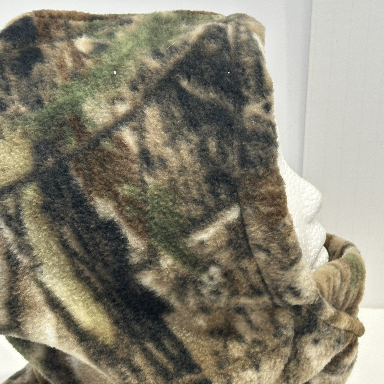 Hot Shot Balaclava Facemask Fleece Camo Men's One Size 100% Polyester Logo