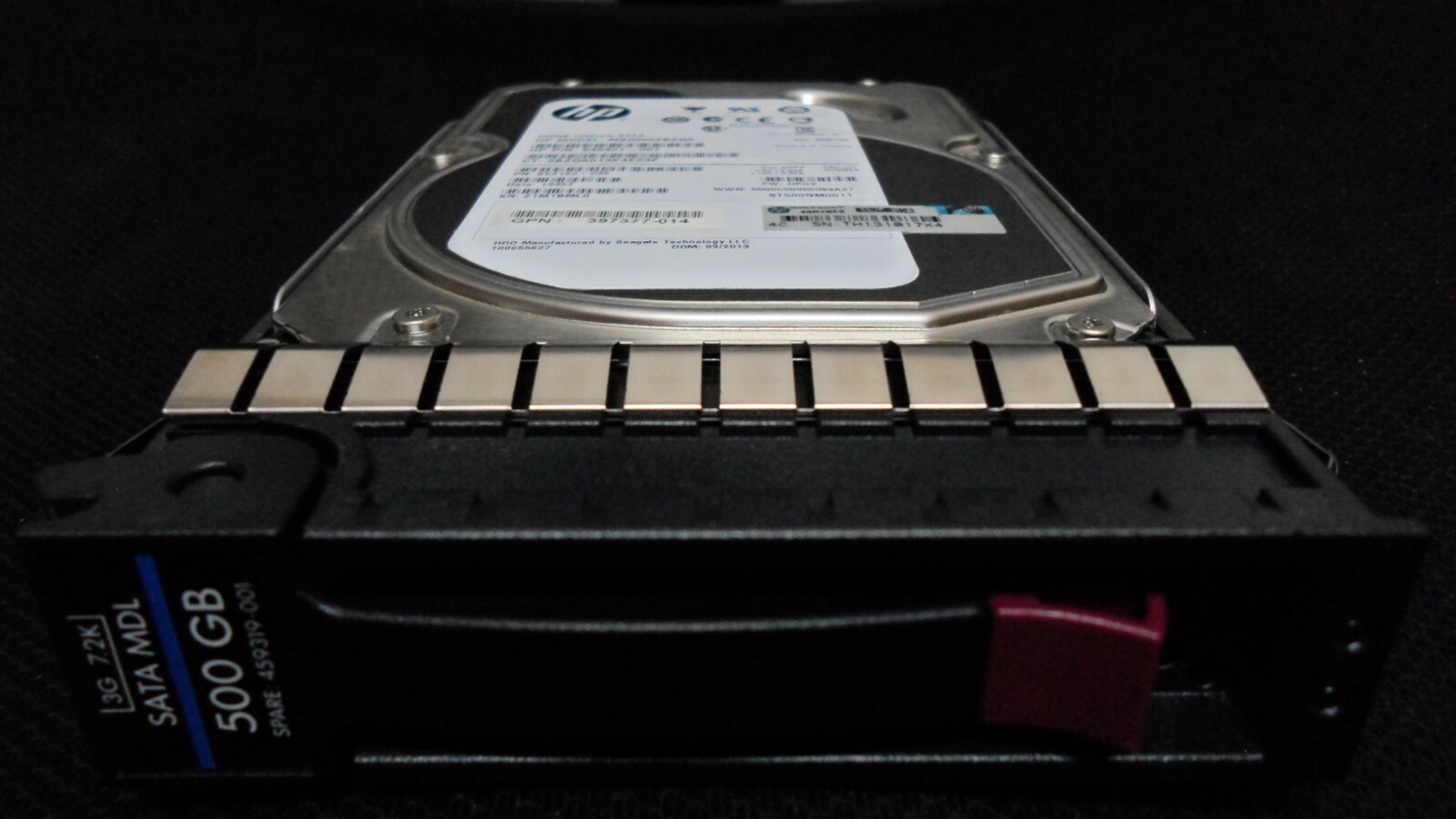 HP HPe 500Gb 7200RPM SATA 3G Hard Drive Tray 397377-014 mb0500ebzqa 649401-001