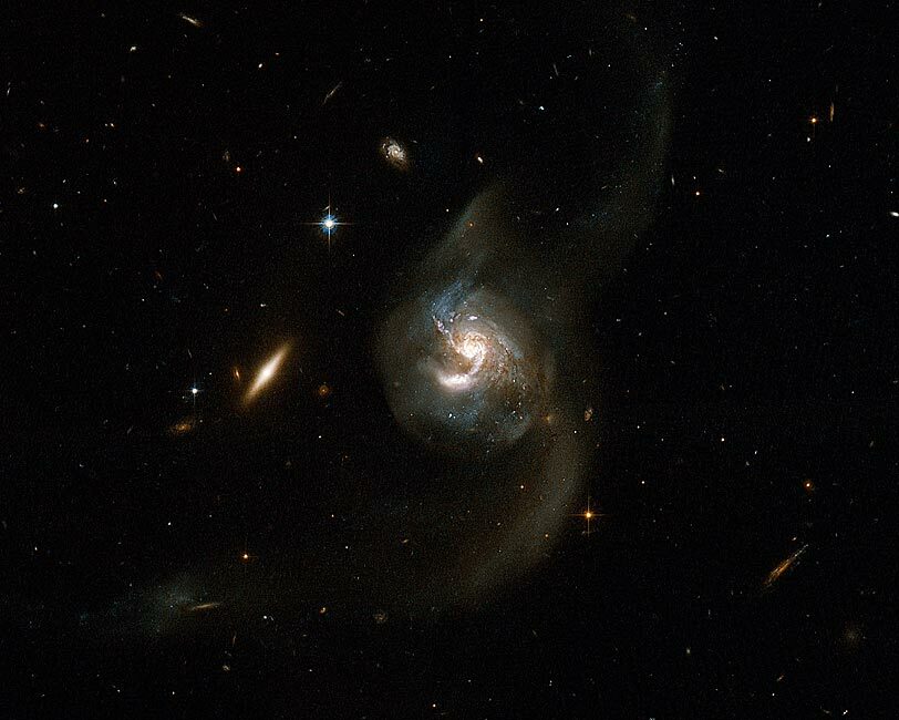 MERGING GALAXIES HUBBLE SPACE TELESCOPE 11x14 GLOSSY PHOTO PRINT