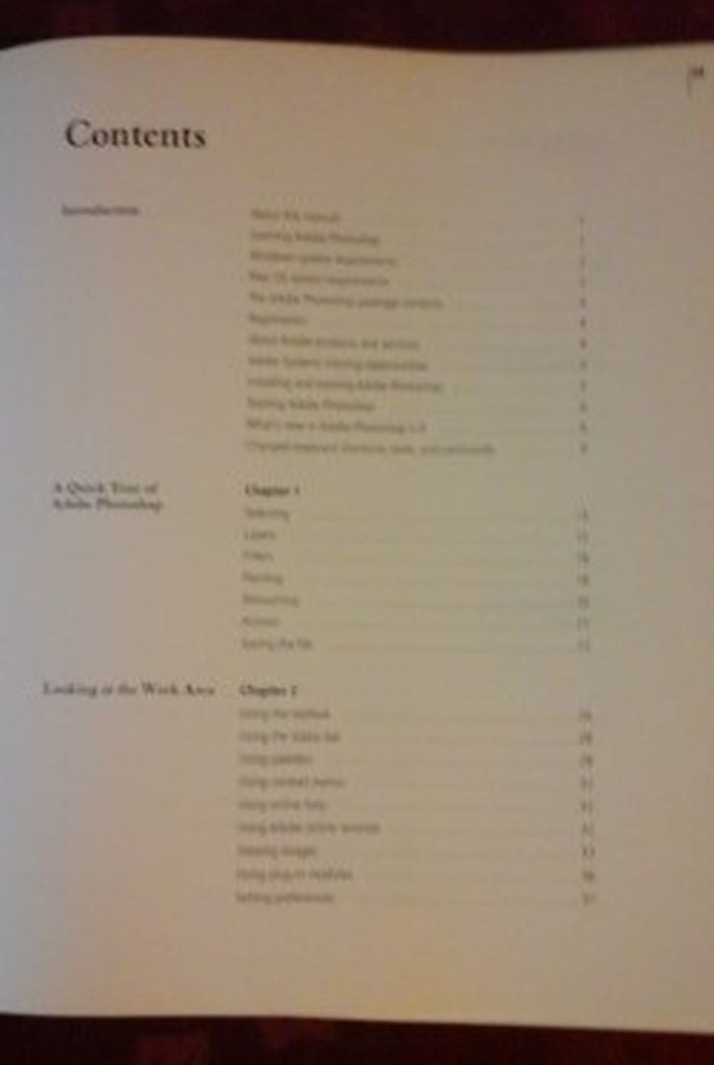 Adobe Photoshop 5.0 User Guide Book Only No Software Disc Included
