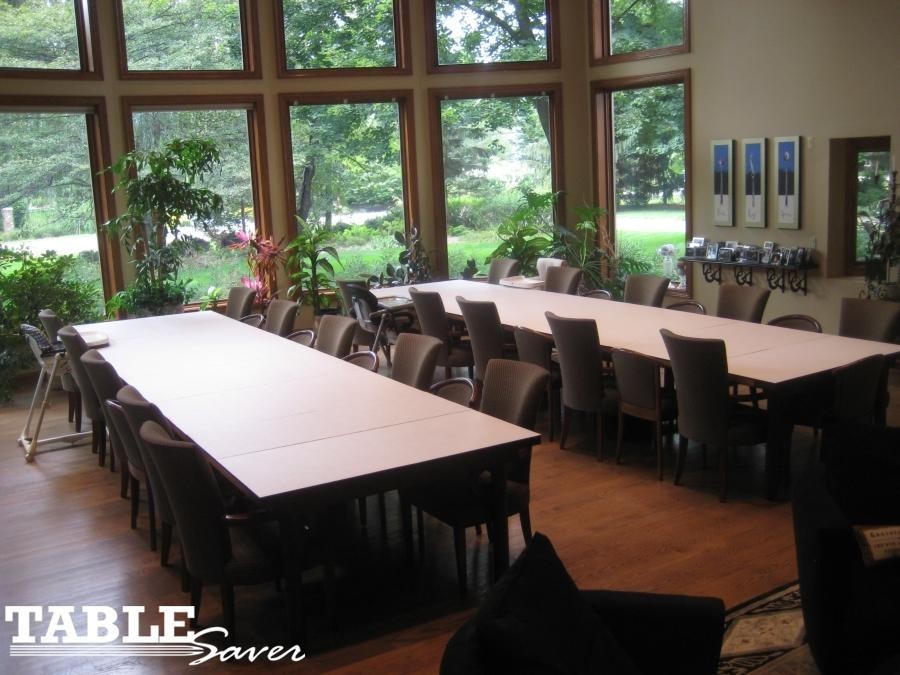 BONE WHITE SOLID NEW CUSTOM DINING TABLE PADS KITCHEN MAGNET PROTECT COVER TOP