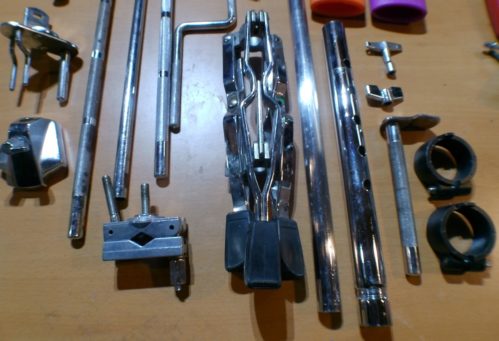 Drum Hardware Clamps, Cymbal Extensions, Lower Stand, Percussion Blocks, + More
