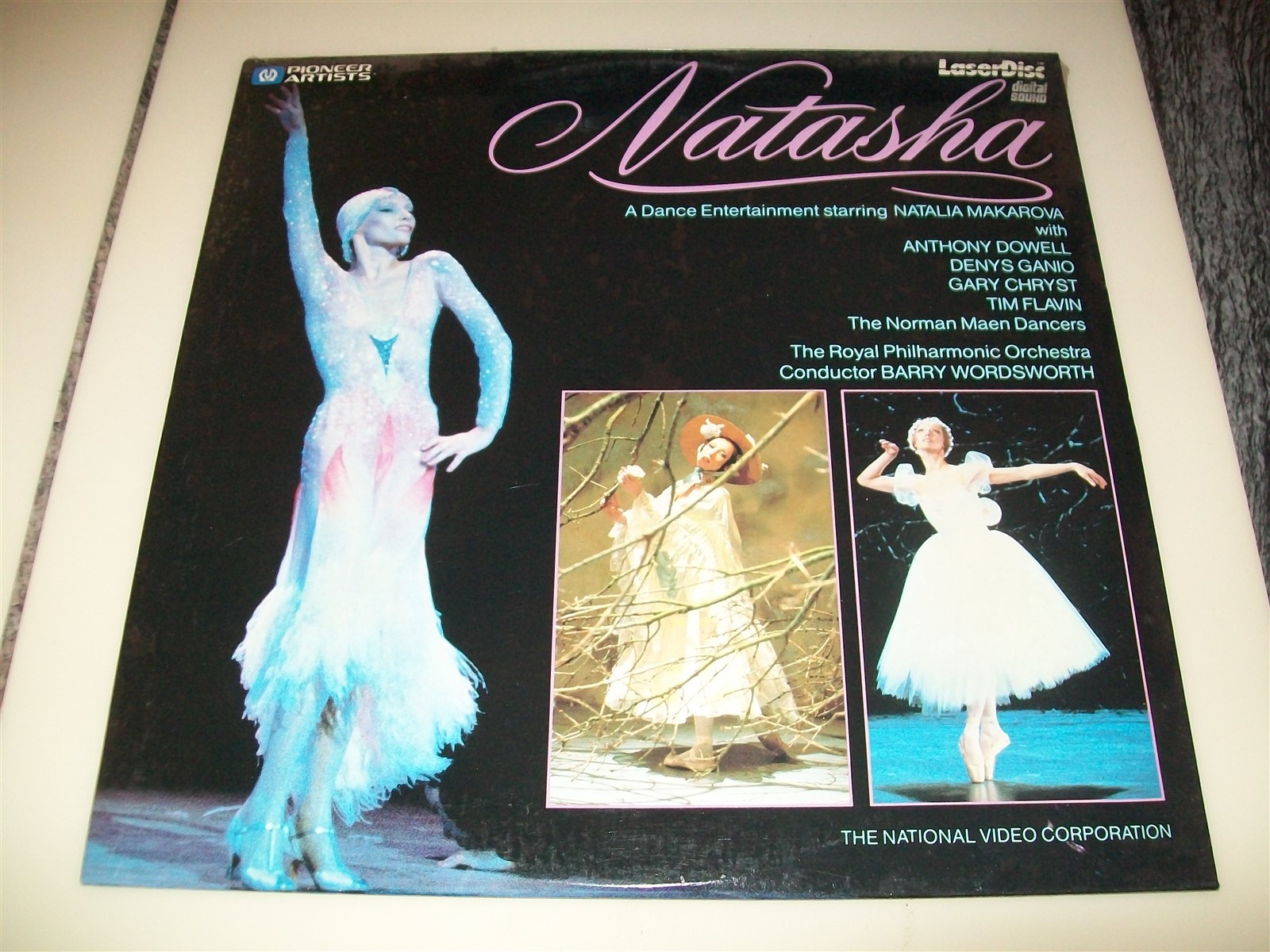 NATASHA Laserdisc LD BRAND NEW SEALED VERY RARE BALET NATALIA MKAROVA STARS!