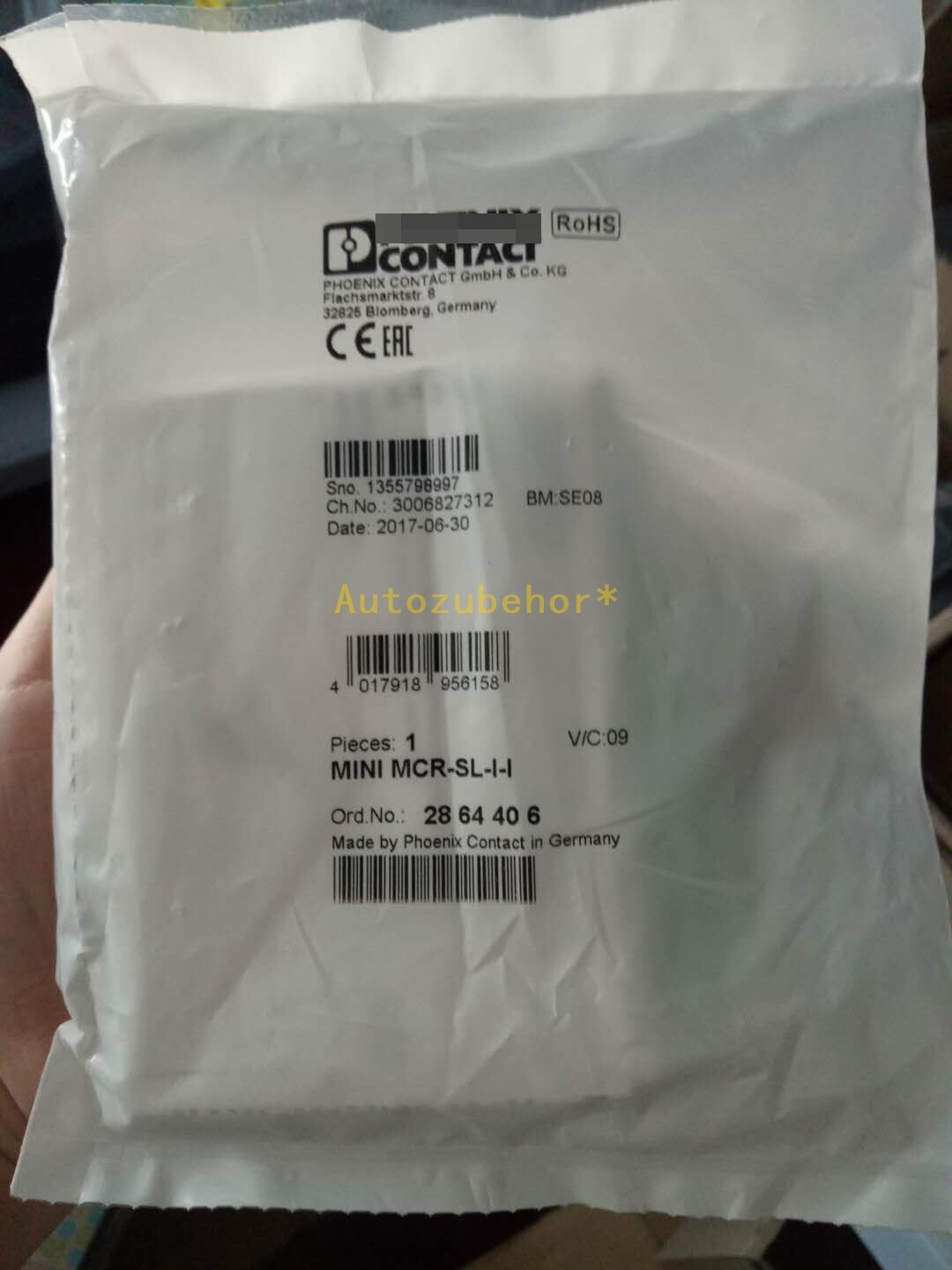 1pc New MINI MCR-SL-I-I2864406 Isolator
