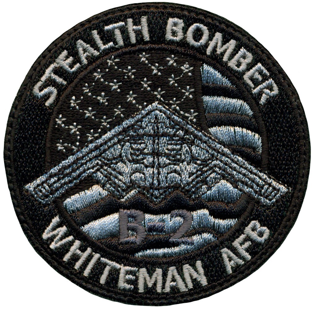 USAF  509th BOMB WING – B-2 – BLACK PATCH