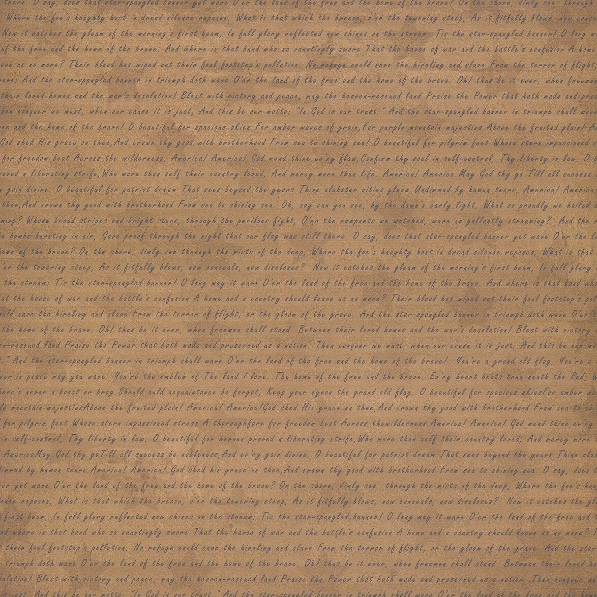Freedom Words - patriotic scrapbook paper - Karen Foster Design - 60426