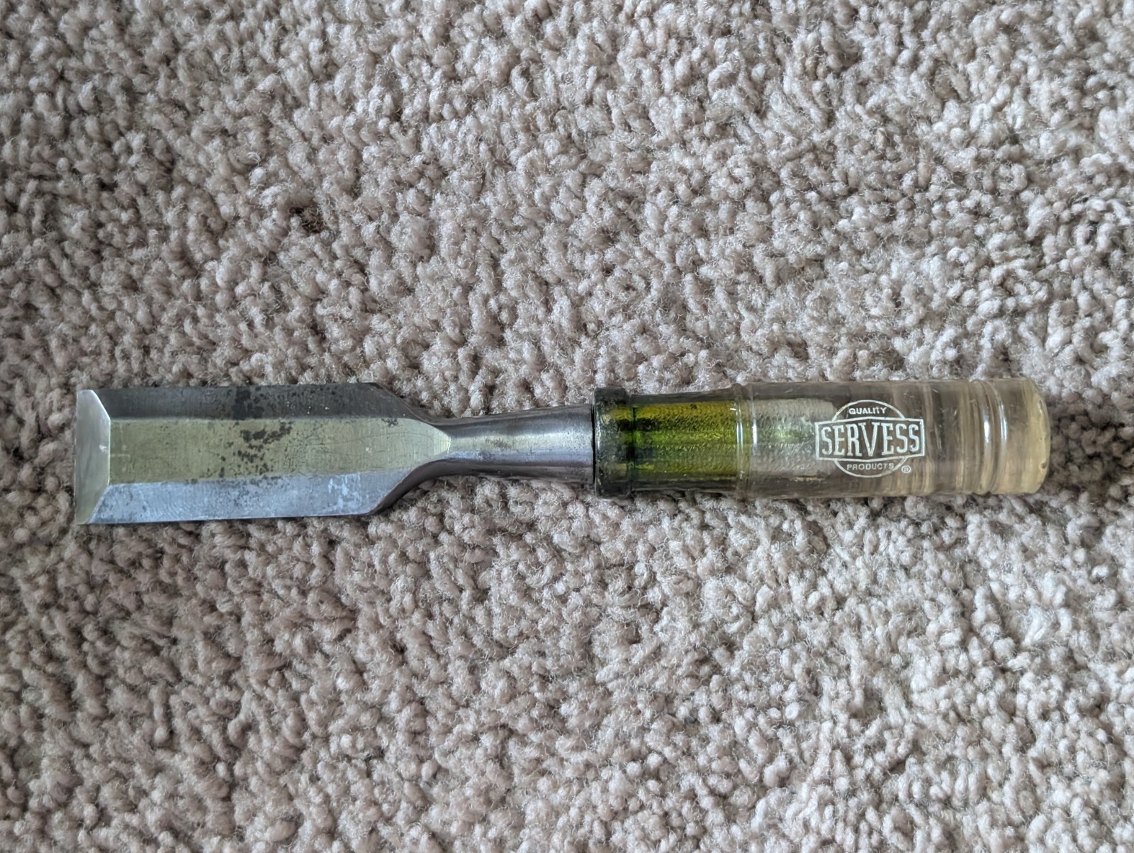 Vintage Servess 1" Woodworking Chisel