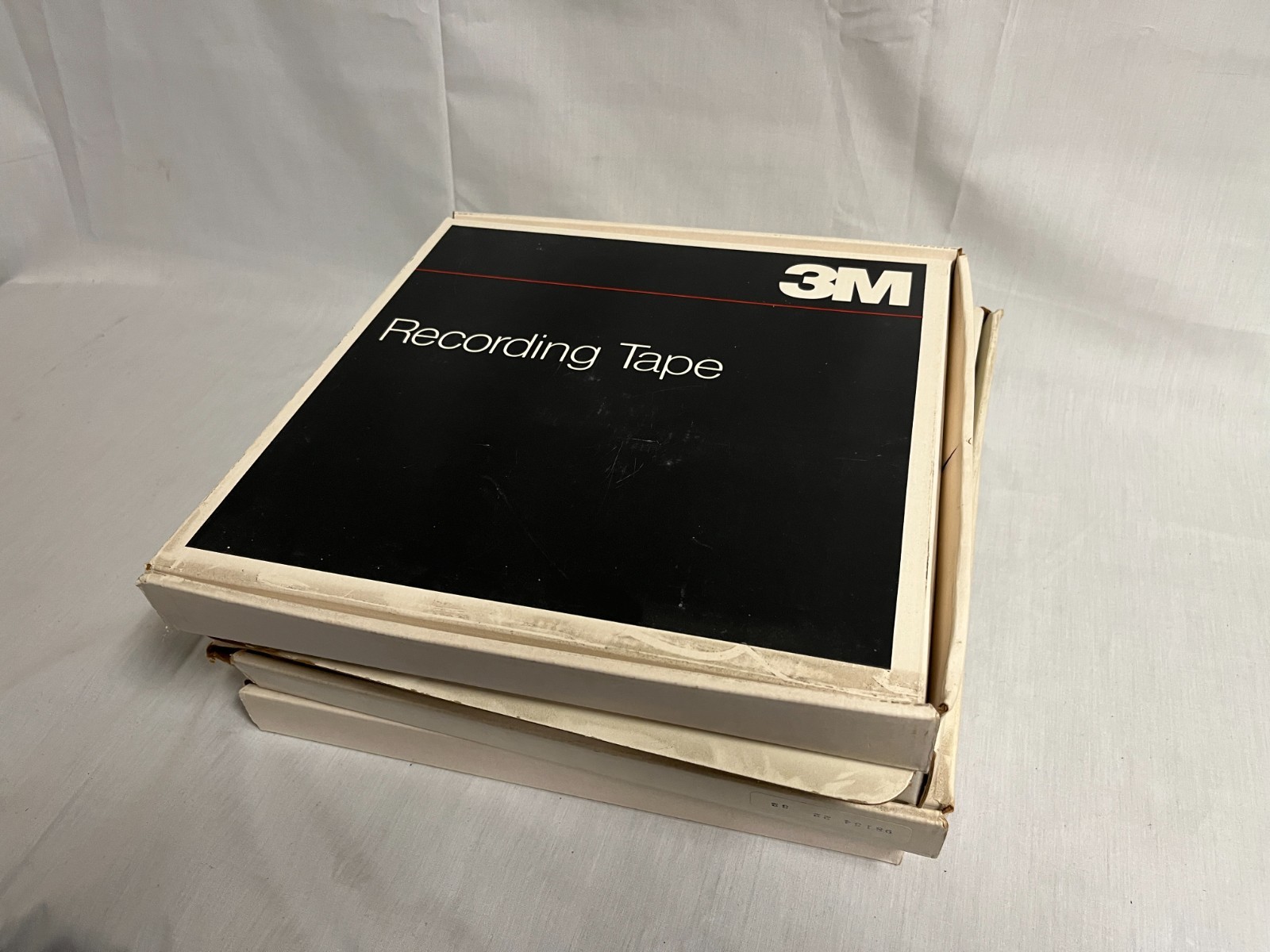 3M 996 Audio Mastering Tape 1/2” X 2500ft ~ LOT OF 4 NEW OPEN BOX