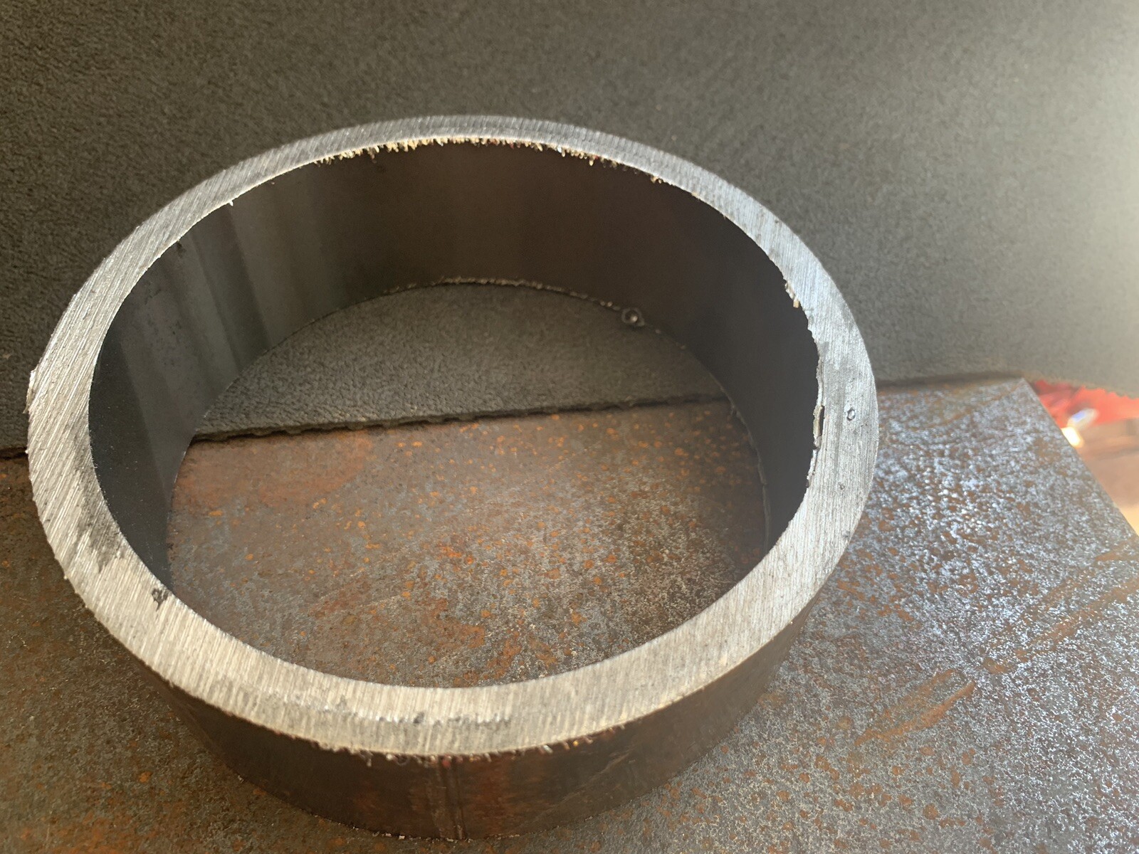 8” X 2” Schedule 40 Pipe Collar Ring For Welding CouponsS 1 Ring Collar