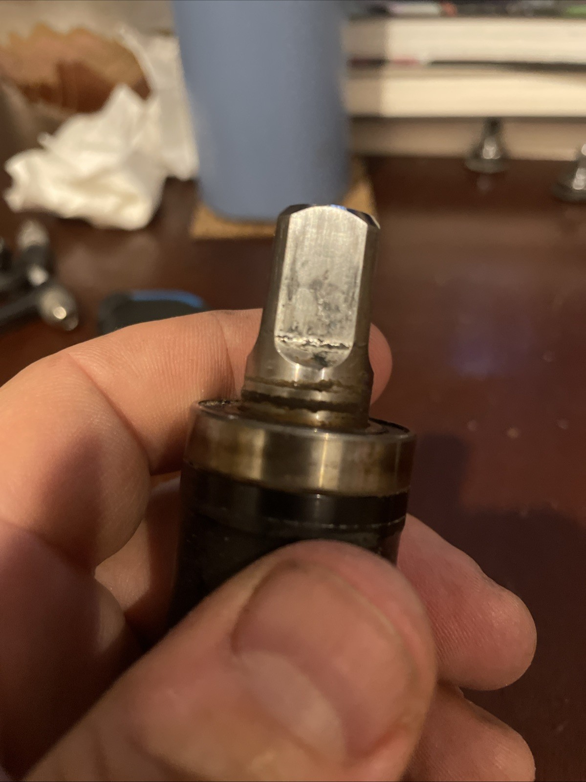 World Class Titanium Bottom Bracket English Threads 115mm spindle