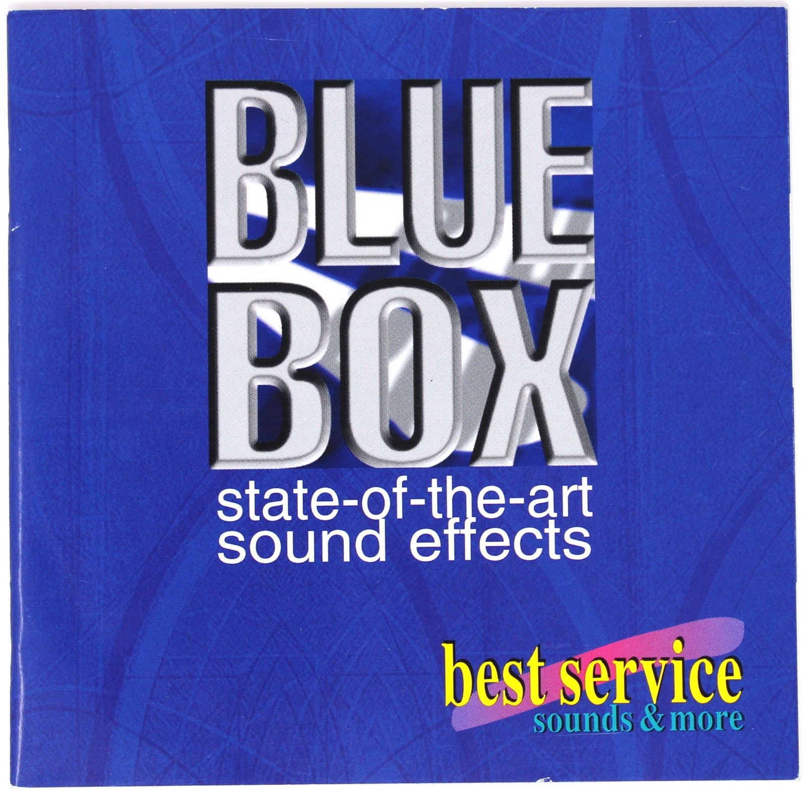 Best Service Blue Box Sound Effects Sample Library/Sampling 17 CD Set