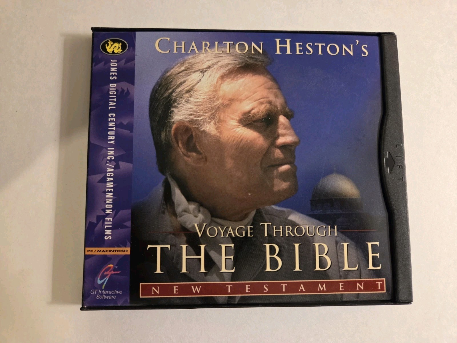 Charlton Heston’s Voyage Through The Bible - New Testament CD-ROM 1995 CIB