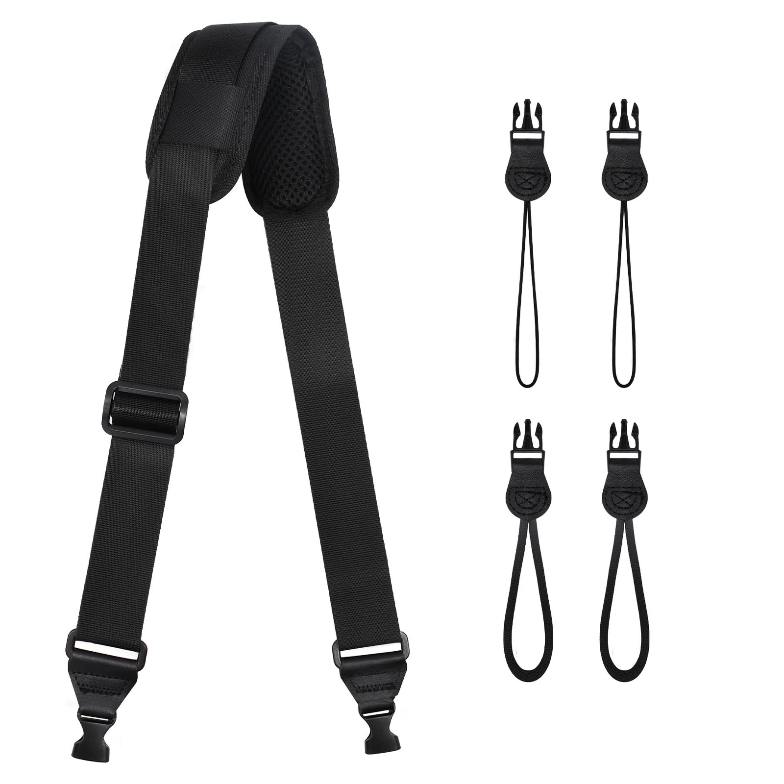 TIMISM Shoulder Strap with 2 Quick Relese, 1 With 2 Sizes of Buckles
