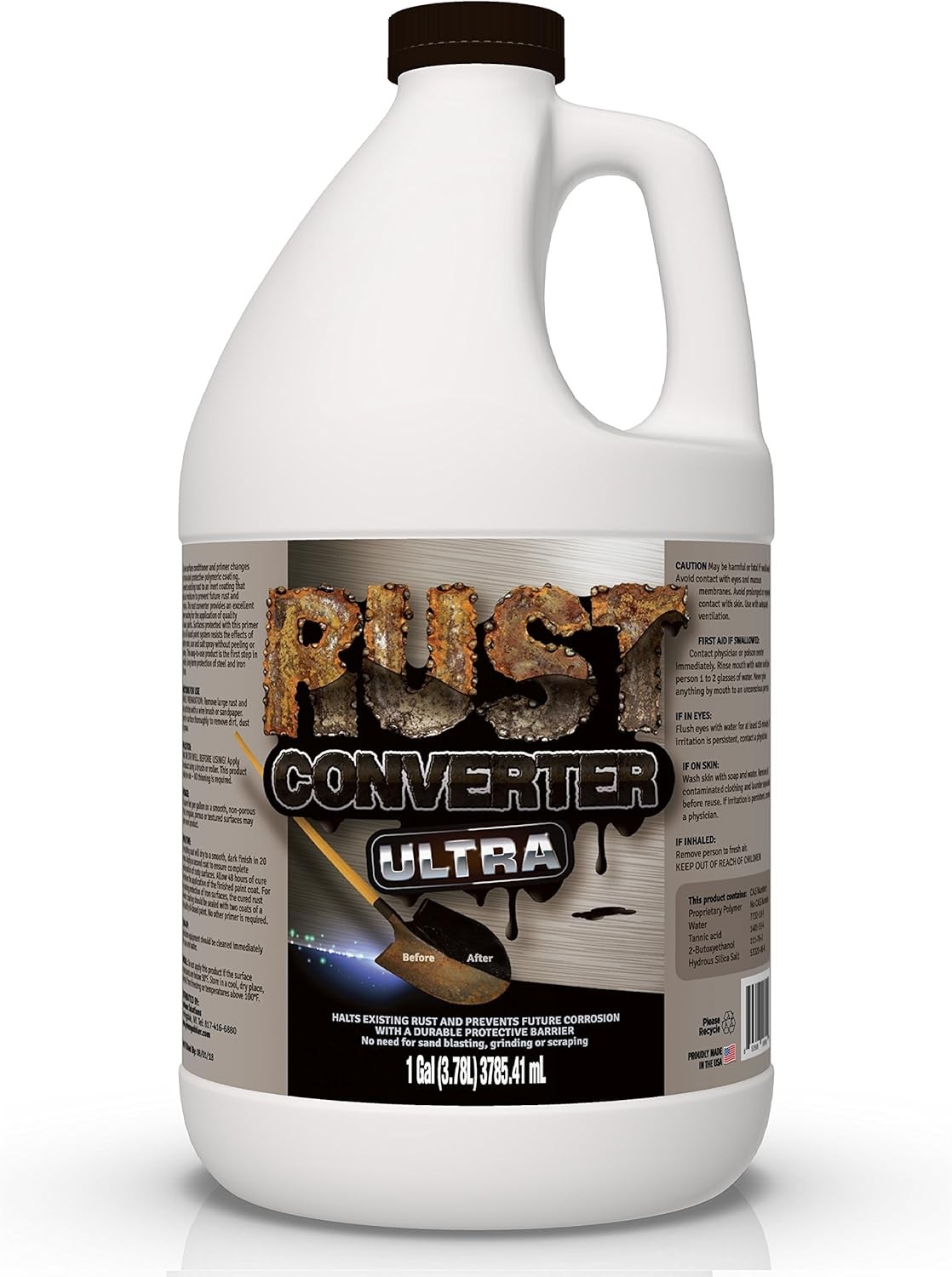 Highly effective professional grade rust repair spray (1 gallon)