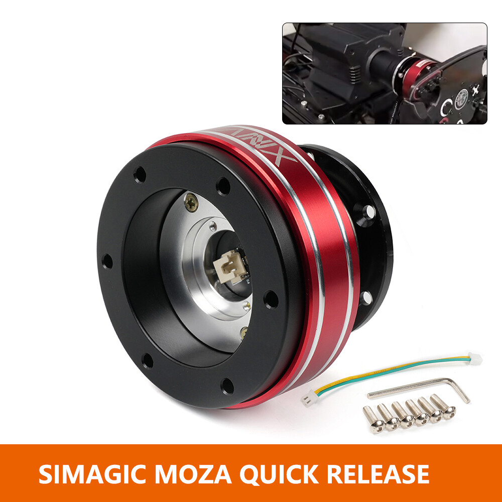 Racing Simulator Game Steering Wheel Quick Release Adapter 70mm For MOZA Simagic