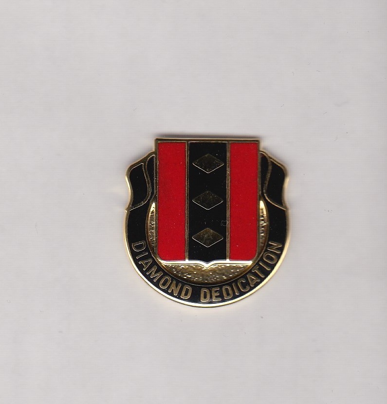 US Army 39th Finance Battalion crest DUI badge cb clutchback G-23
