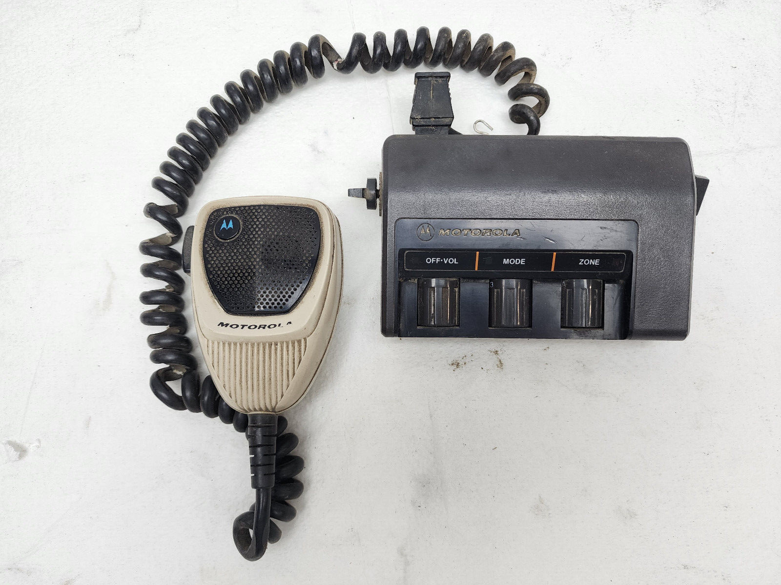 MOTOROLA MITREK CONTROL HEAD HCN4034A W/MIC