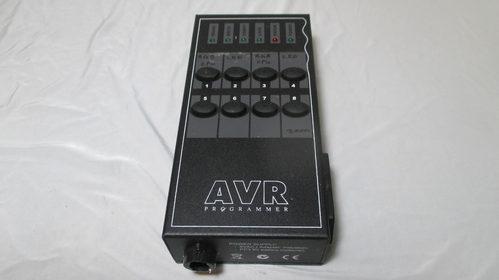 GLP German Light Products AVR Programmer Impression 9501 Software Update Upload
