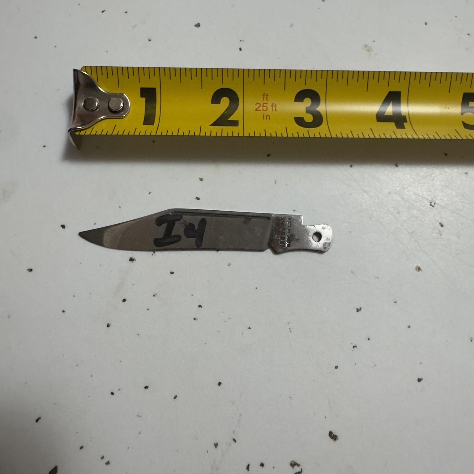 IROQUOIS CUTLERY CLIP KNIFE BLADE PARTS/ REPAIRS C. 1920-1960s STOCK JACK CATTLE